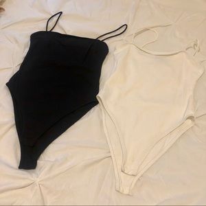 Zara spaghetti strap bodysuits